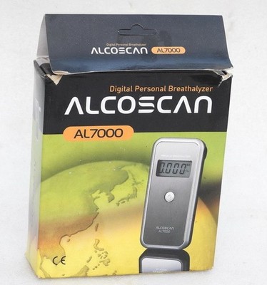 NOS NEU ALCOSCAN MODELL AL7000 PREMIUM ALKOHOLTESTER ALKOHOLDETEKTOR METER