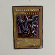 Konami Yu-Gi-Oh! Serpent Night Dragon SRL-EN103 Spell Ruler Secret Rare Holo