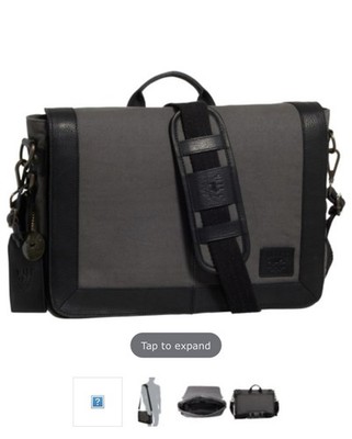 Will Leather Goods Commuter Collection Slim Messenger Bag