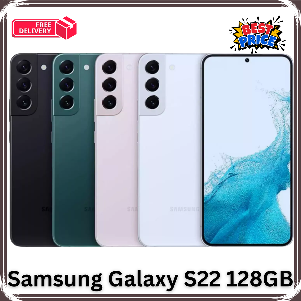 Samsung Galaxy S22 5G - 128GB - Unlocked Smartphone - Unlocked