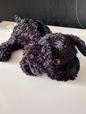 IKEA Handpuppe Hund Welpe schwarz Klappar Top Zustand