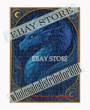 500 piece jigsaw puzzle Sapphire Dragon Fantasy elemental creature