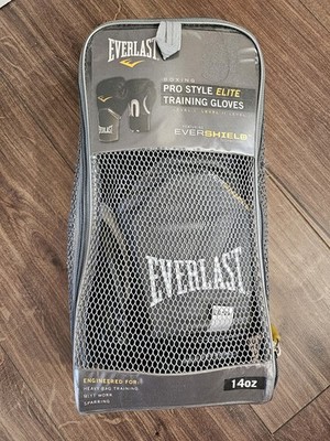 Everlast Boxing Pro Style Elite Trainingshandschuhe 14oz Evershield 
