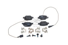 Bremsbeläge hinten für Fiat Idea Nuova 500 Panda II 77367241