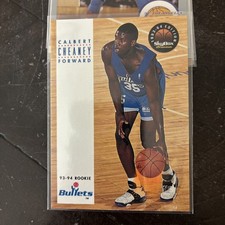 1993-94 Skybox Premium - Calbert Cheaney #191 (RC)
