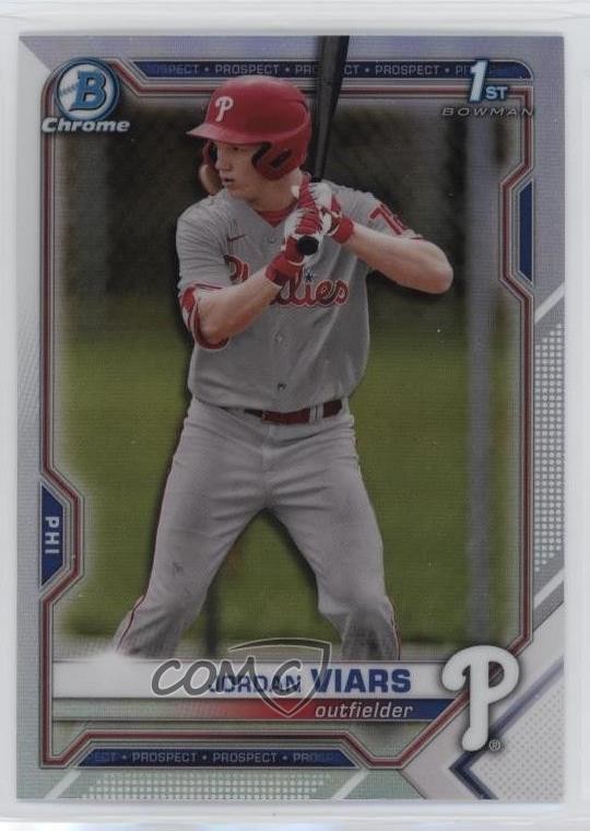 2021 Bowman Draft Chrome Refractor Jordan Viars #BDC-132 0r5k