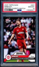 MrBeast 2025 Topps Now Sidemen Charity Match #007 Mr Beast RC PSA 10