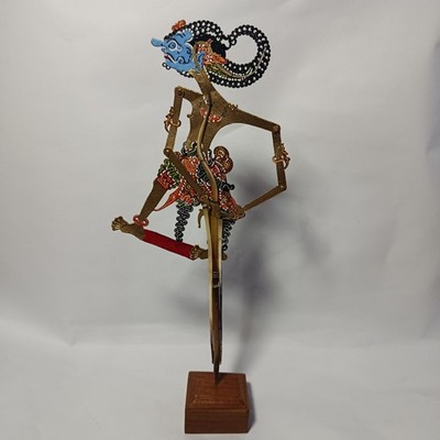 Miniatur Wayang Kulit Shadow Puppet Ontoseno made with Genuine Premium Leather