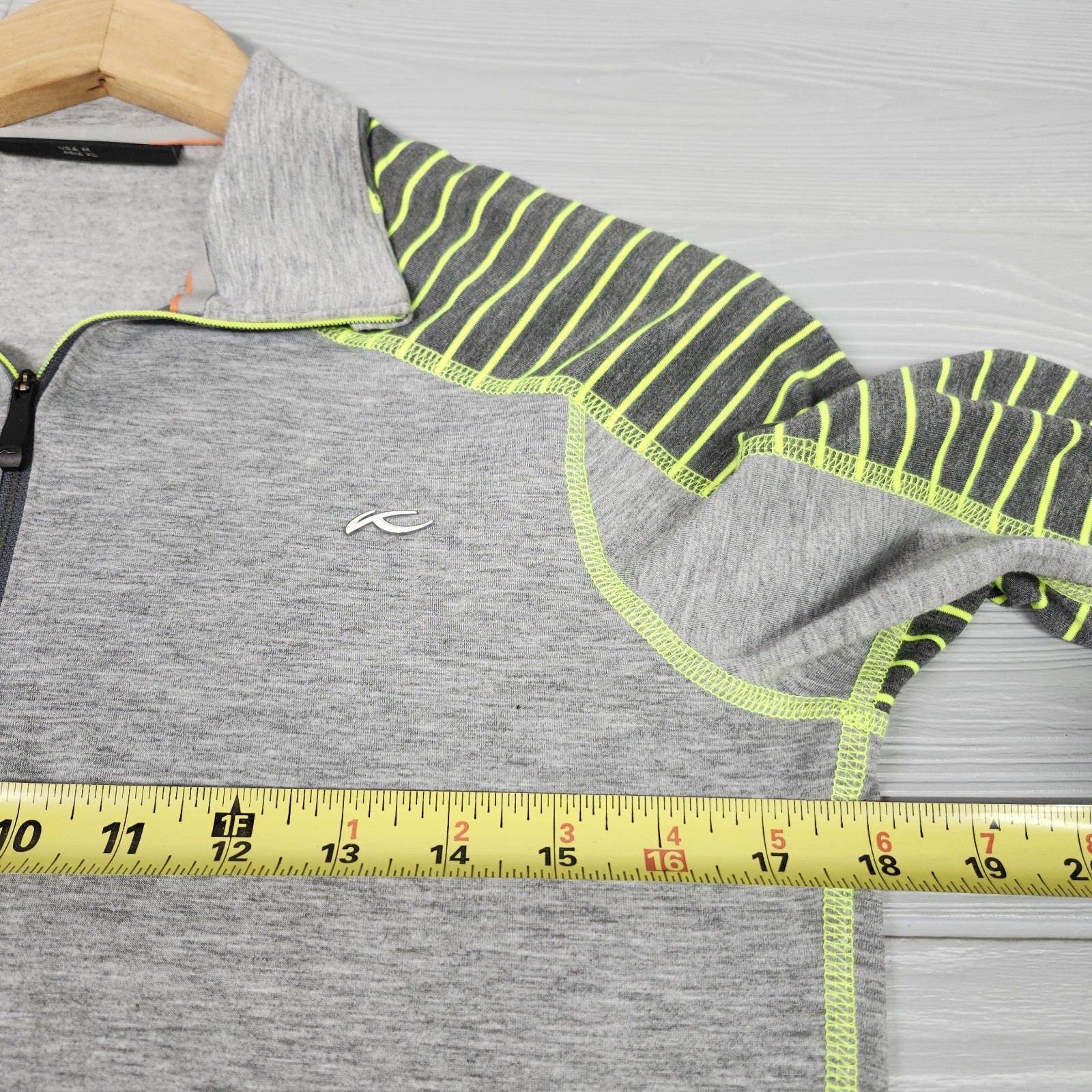 Kjus Gray Trace Half Zip Pullover Sweatshirt Wome… - image 11