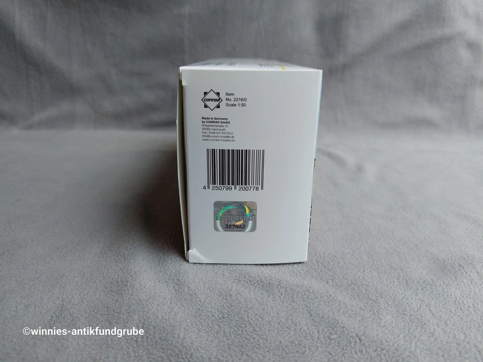 LIEBHERR Hydraulikbagger A920 2216/0 Maßstab 1:50 mit Anbauteilen OVP - Bild 3 von 4