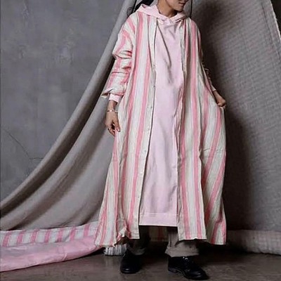 ICHI Antiquites Stripe One-piece Dress Pink Free Size Women's Unused