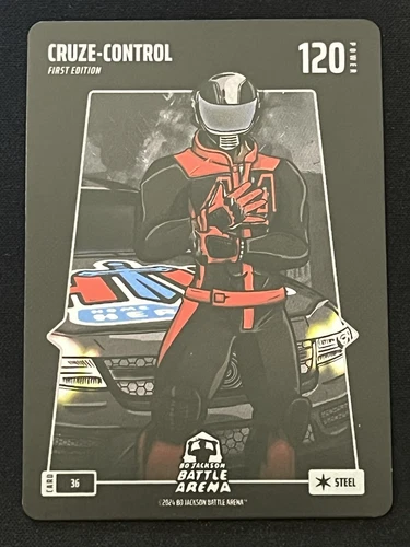 2024 Bo Jackson Battle Arena Steel Cruze-Control Elly De La Cruz First Edition