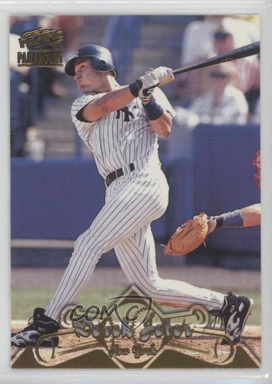 1998 Pacific Paramount Gold Derek Jeter #69 HOF 0y3