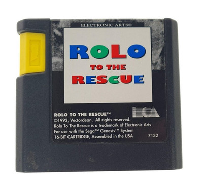Rolo to the Rescue - Sega Mega Drive - Nur Kart - getestet & funktionsfähig