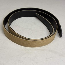 SLIDEBELTS Burlap Canvas Belt Strap Without Buckle