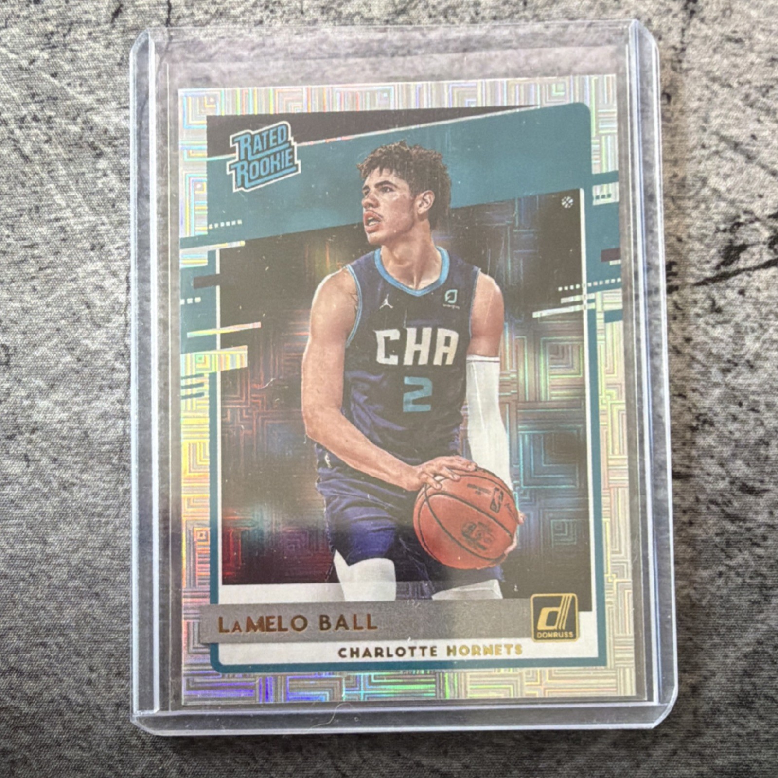 2020-21 Panini Donruss LaMelo Ball Rated Rookie #202 Charlotte Hornets NBA