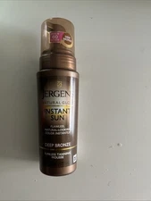 Jergens Natural Glow Instant Sun Sunless Tanning Mouse Lotion Light Bronzer 6 oz
