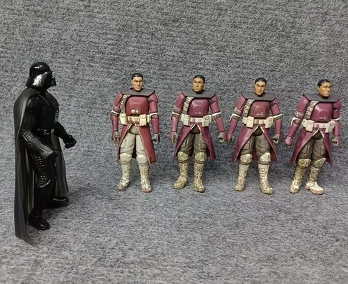 lot 5 STAR WARS Darth Vader Galactic Marine action FIGURE 3.75"