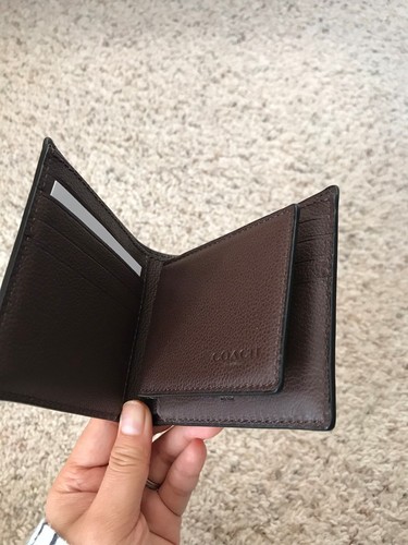 Brand New COACH Men's Compact ID wallet ** CHOOSE YOUR COLOR ** - Picture 64 of 91