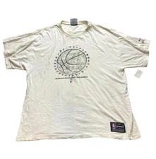 National Basketball Association Shirt Adult Large Ivory Sportswear UNK NBA Mens