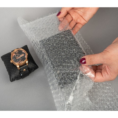 3-lagig 50my Luftpolsterfolie Verpackungsfolie Noppenfolie Folie 100 cm x 50 m - Picture 2 of 8