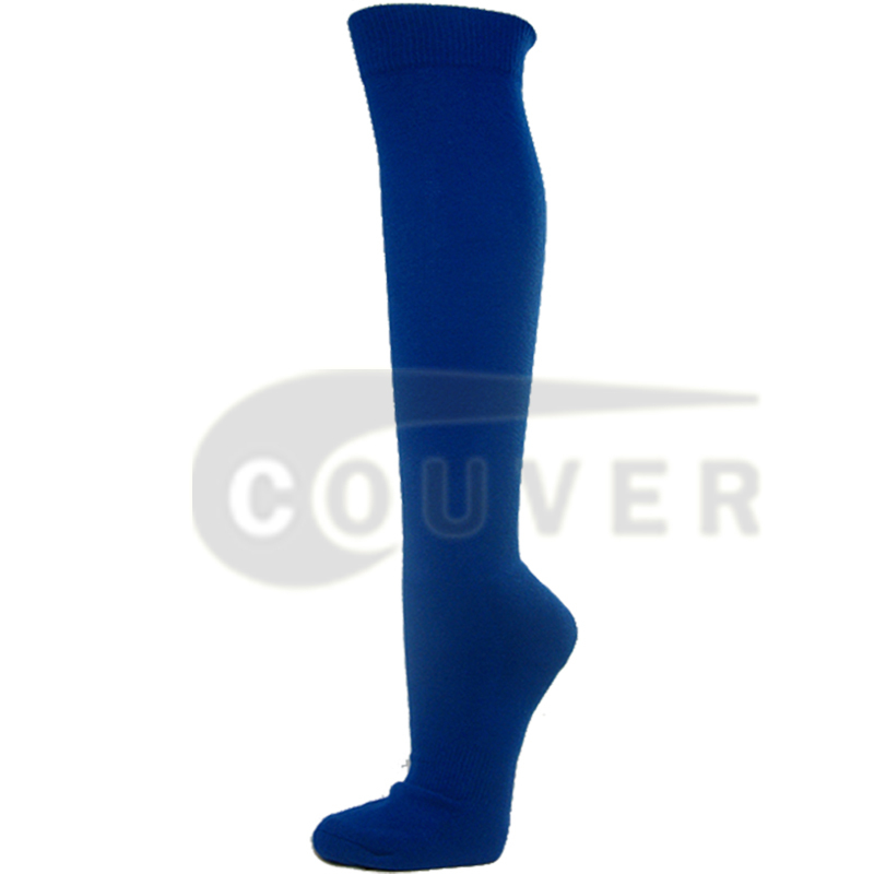 Couver Men/Women Knee High Sports Athletic Baseball Softball Cushion Socks