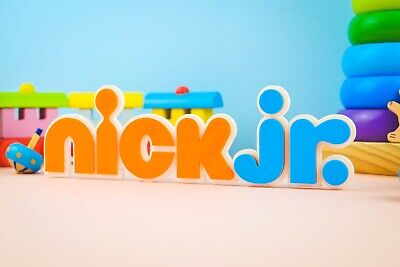 Nick Jr Logo 3D Printed Kids Toy Gift Pretend Play Television