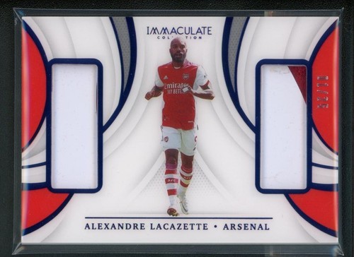 2021 ALEXANDRE LACAZETTE 01/25 PATCH PANINI MAKELLOSE SAMMLUNG PREMIER LEAGUE