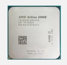 AMD Athlon 200GE 3.2 GHz Dual-Core 4 Threads 5MB 35W Socket AM4CPU Processor