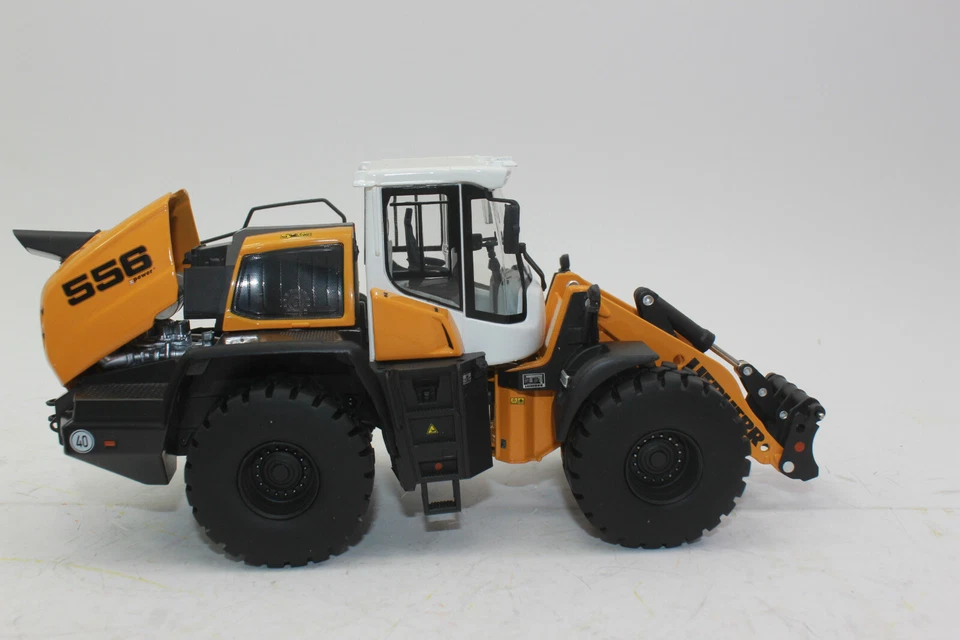 Wiking 077840 Liebherr Radlader L 556 778 40 1:32 NEU OVP mit Gabel + Schaufel