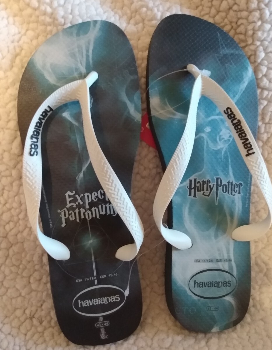 Havaianas Size 11/12 Men's Surf Flip Flops Sandals Harry Potter 45-46  887252673455 | eBay