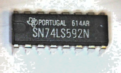   SN74LS592N SN74LS592 8 BIT BINARY COUNTER TI DIP-16