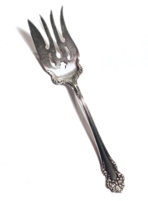 Oneida Avalon Cold Meat Fork Community Quality Silverplate 8 1/4 