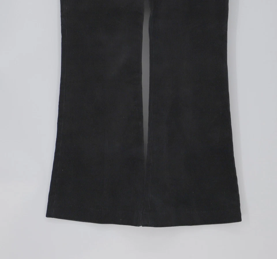 Pantalones acampanados de pana negros para mujer THEORY talla 8 Foto 4 de 4