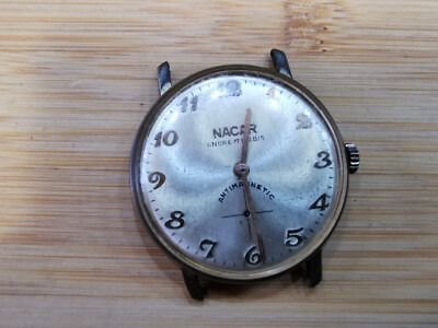 vintage rare SWISS mens watch NACAR