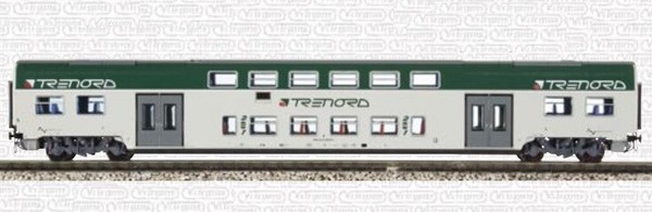 Vitrains 3134 “Vivalto” Mischware 1A/2A Kl. Trenord GrüN/Grau/Weiß-image