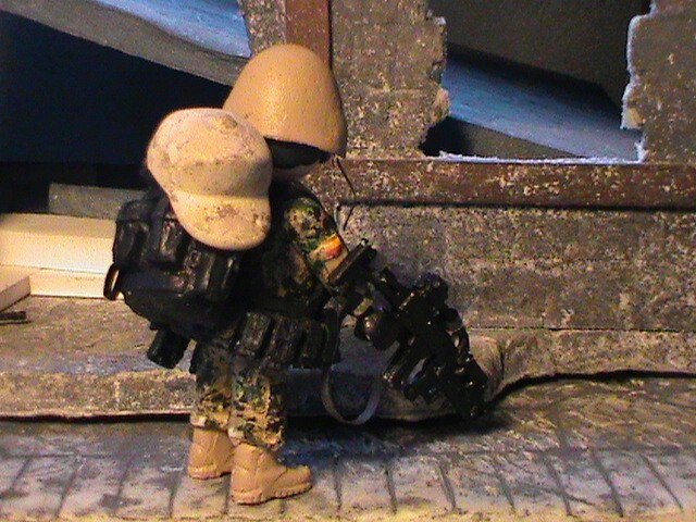 Playmobil 3 soldats (armée française) - 3x soldats de l'armée française