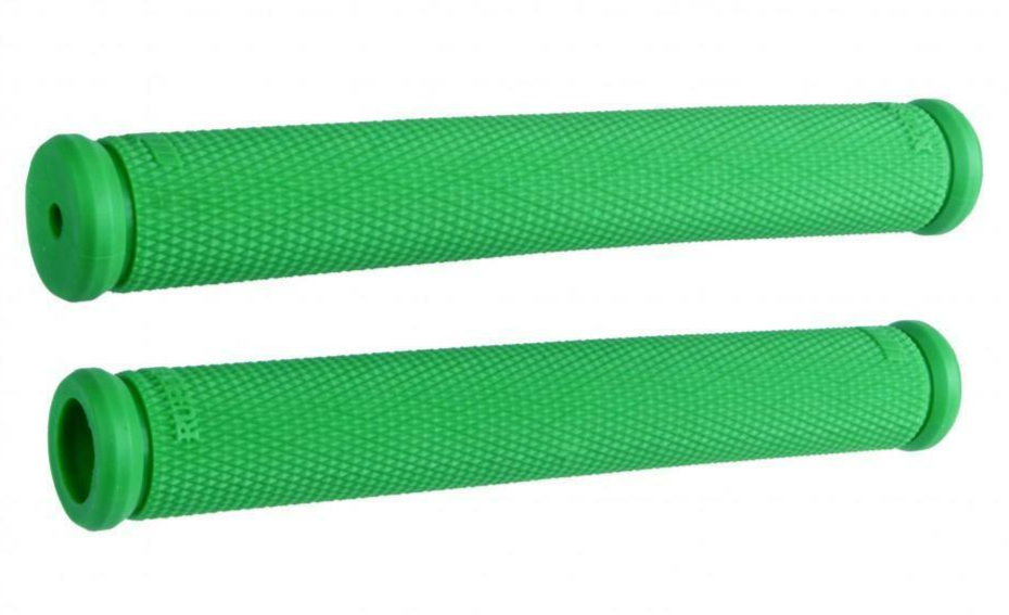 ODI 8-Inch Black Snowmobile Grips - Diamond Pattern For 7/8" Handlebars