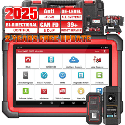Launch X431 IMMO Elite PRO 5 X-PROG 3 Profi OBD2 Diagnosegerät Key Programmier