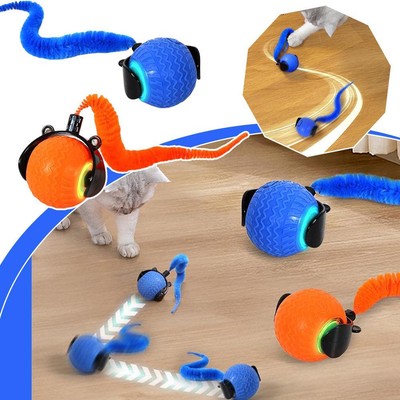 Automatic Rolling Ball Smart Cat Dog Toy Electric Pet Self-moving Kitten Toy