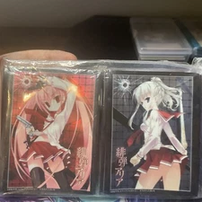 Aria The Scarlet Ammo Jeanne d'Arc Holmes sleeves double pack sealed rare 60 x2