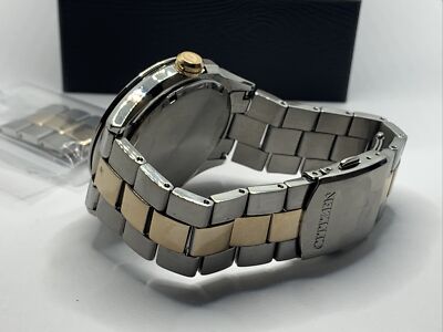 Citizen AW1146-55H FRY225 Citizen HTM AW1146-55H Mens Two-Tone Analog Eco-Drive  main image 4