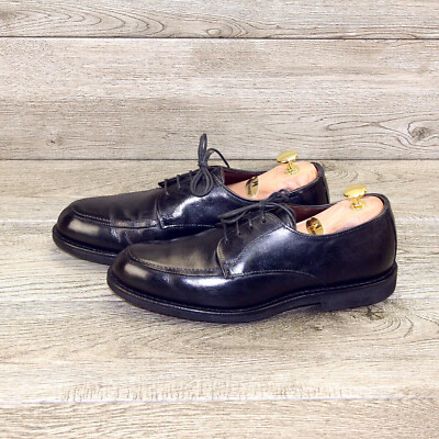 Allen Edmonds MSP BLUCHER 7.5 D Black * new Cedar Trees  display picture 1