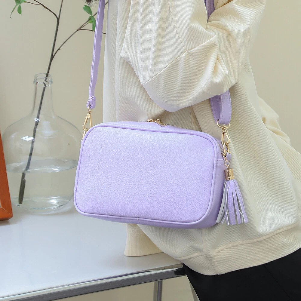 Light purple deals crossbody bag