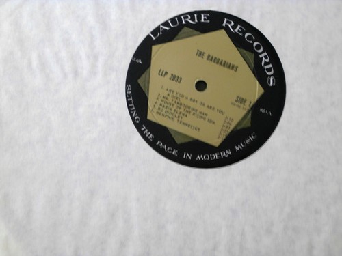 GARAGE~ BARBARIANS~ SELF TITLE~ VG+ RECORD~ COVER VG~ HAS A SPLIT ON THE BOTTOM - Imagen 3 de 3