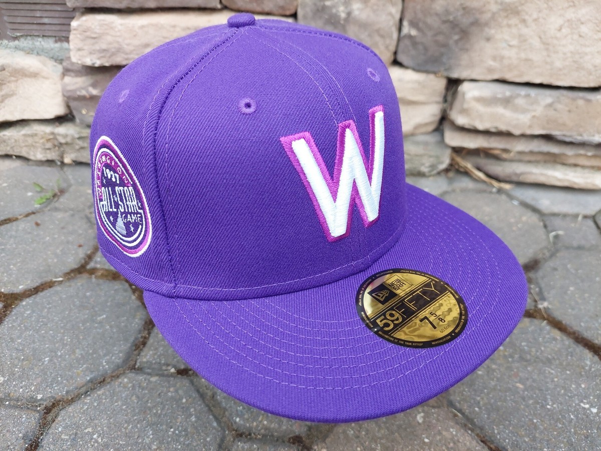 New Era 7 5/8 Washington Nationals Cap Hat Welch's Grapes New Era 7 5/8 Washington Nationals Cap Hat Welch's Grapes