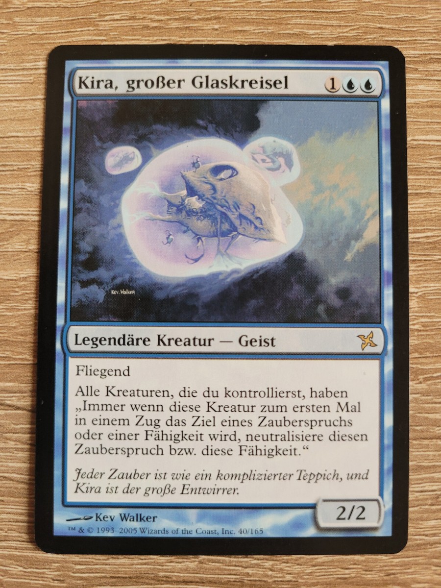 1x Kira, Great Glass-Spinner - German - FBB - EDH - Vintage 