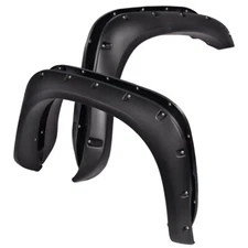 Fit For 02-08 Ram 1500 03-09 Ram 2500/3500 Pocket Rivet Style Fender Flares 4pcs