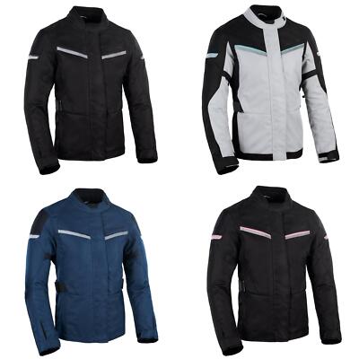 Oxford Dakota 3.0 Damen wasserdichte Motorradjacke Ganzjahres Thermomantel