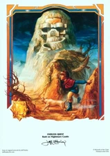 Jeff Easley SIGNED TSR AD&D RPG Fantasy Art Print ~ Endless Quest Book Cover Art